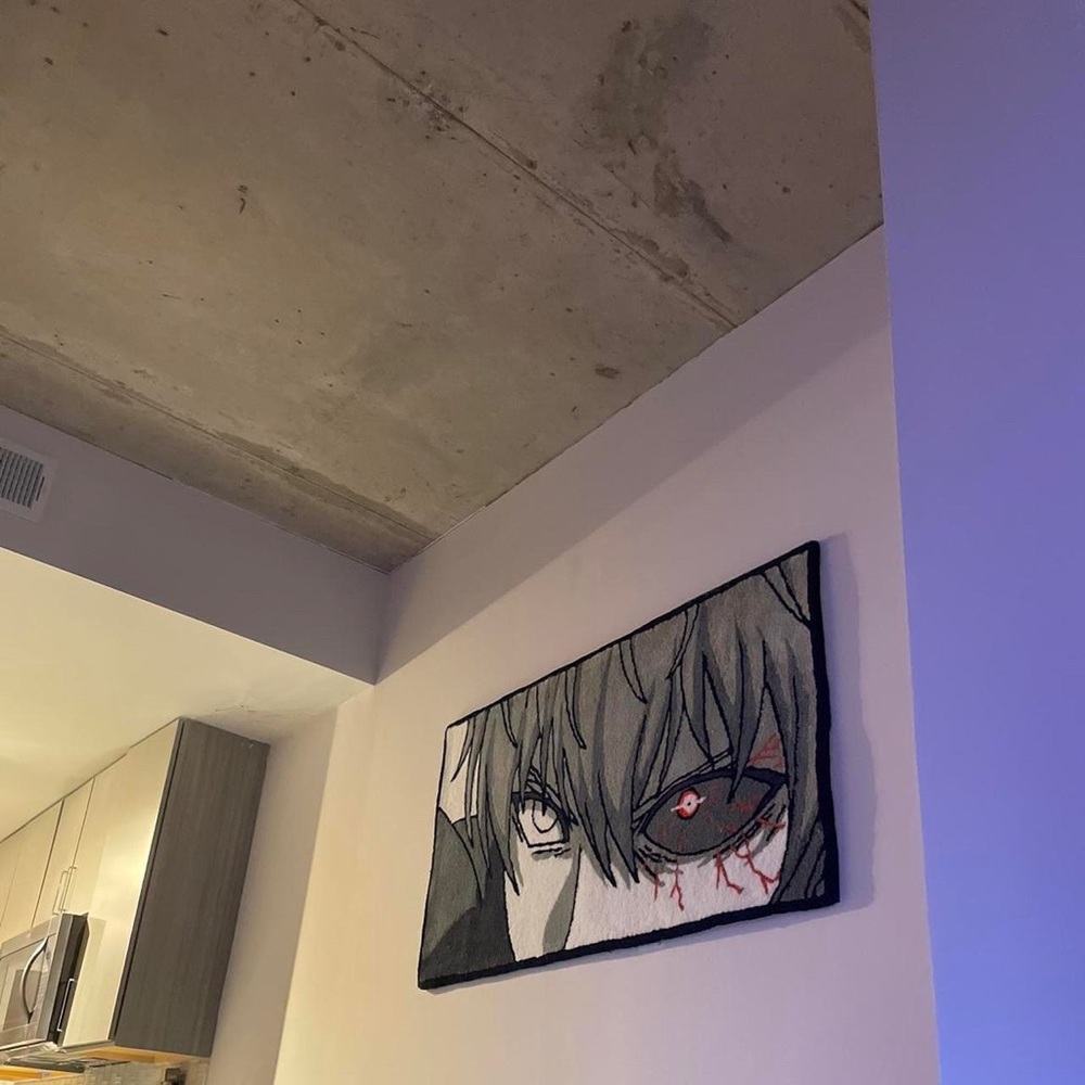 Ken Kaneki Tokyo Ghoul Anime series Custom Rug